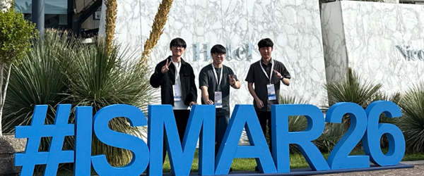 AXIS Lab attended IEEE ISMAR 2026 in Bari, Italy, giving four oral paper presentations.